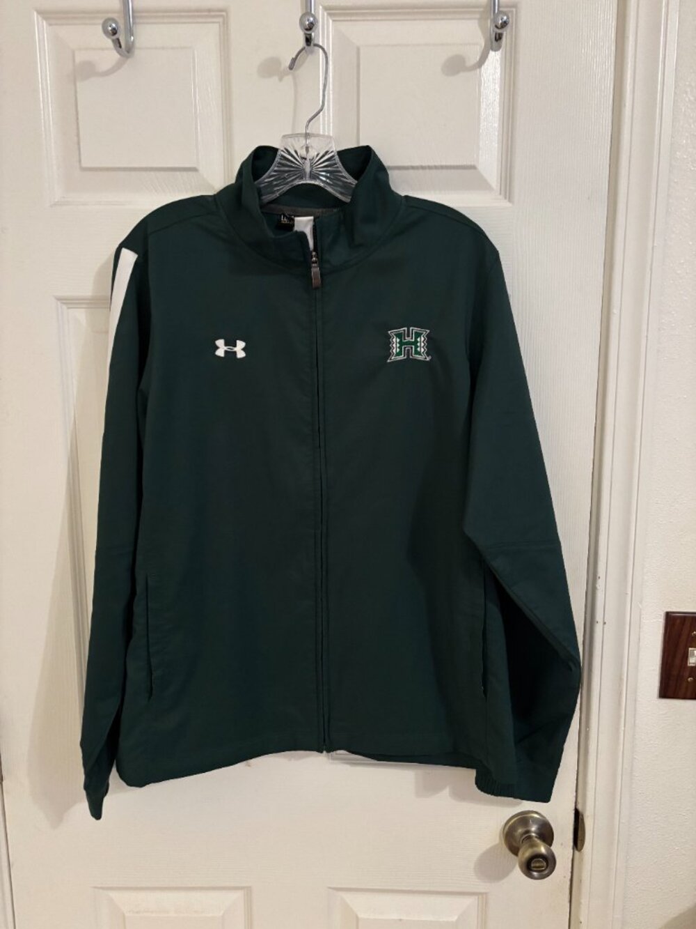 UH Manoa Athletics Windbreaker Jacket - L